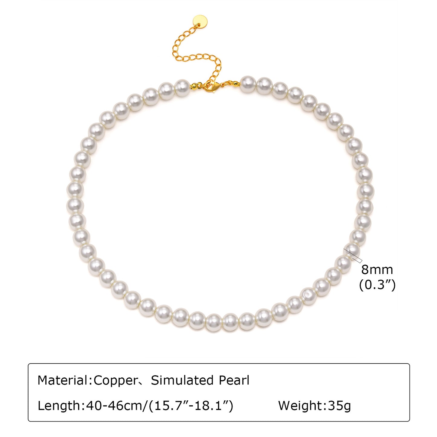 Collar Perlas