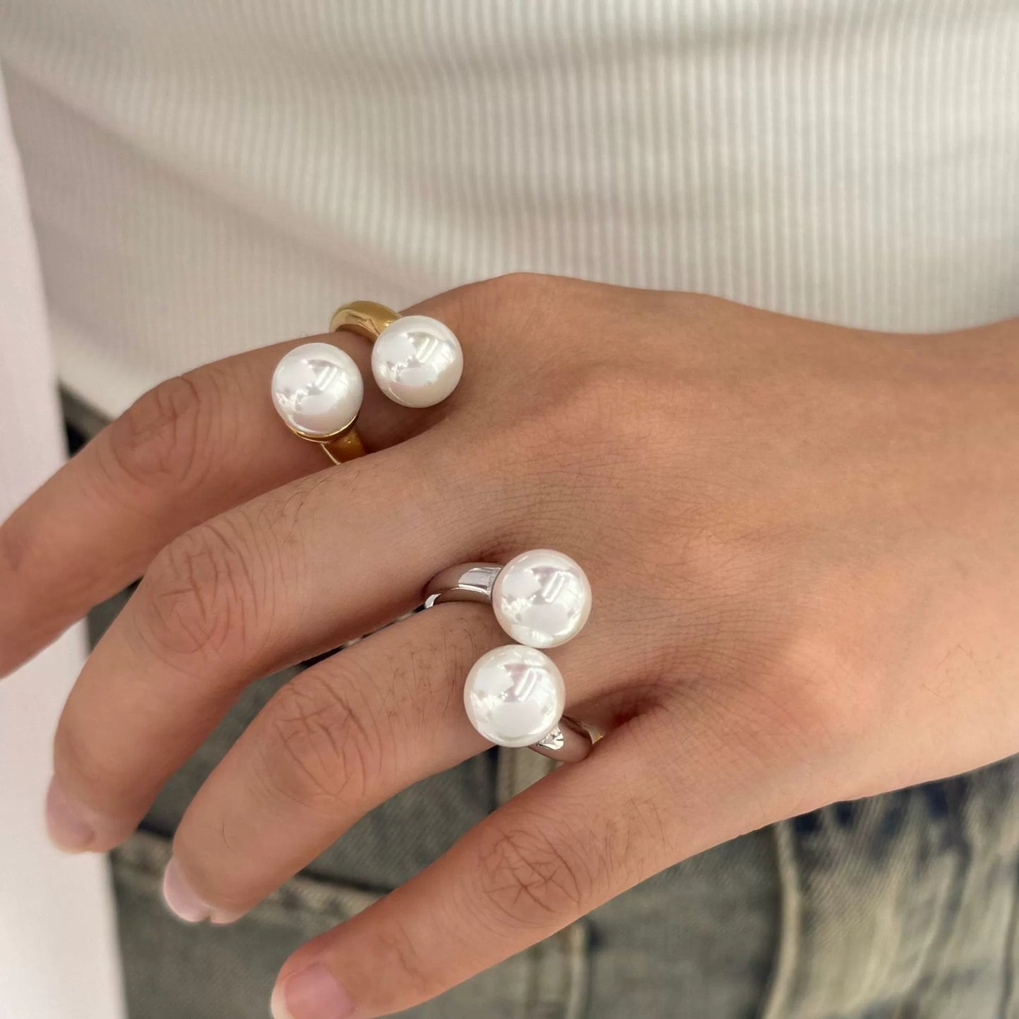 Anillo Perla