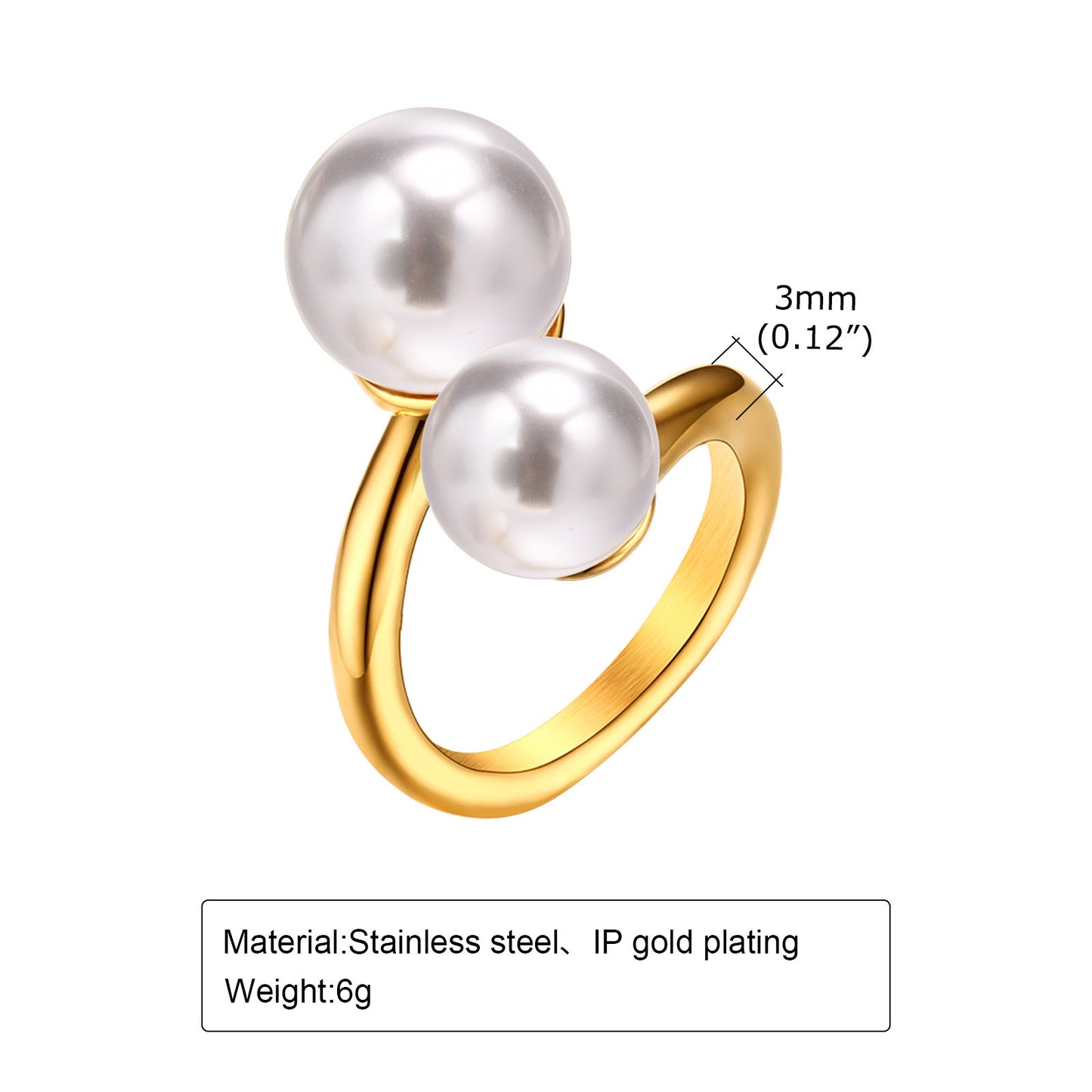 Anillo Perla