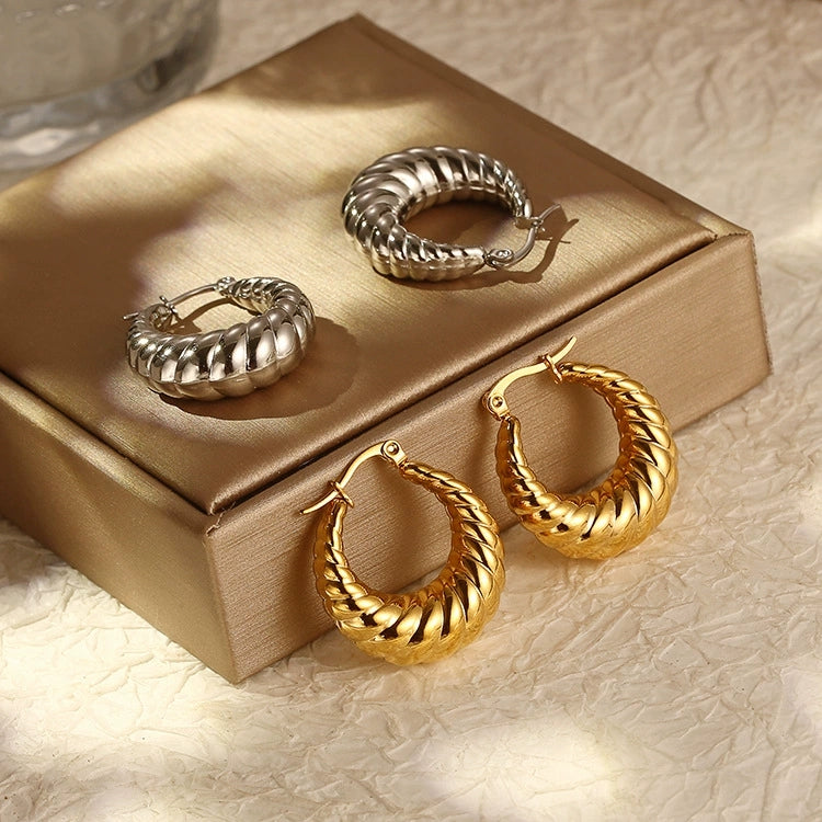 Pendientes Trenza