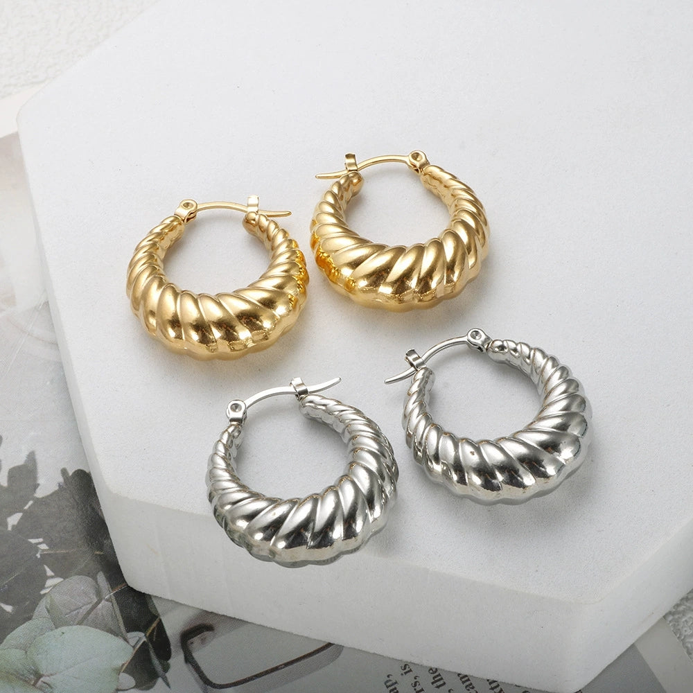 Pendientes Trenza