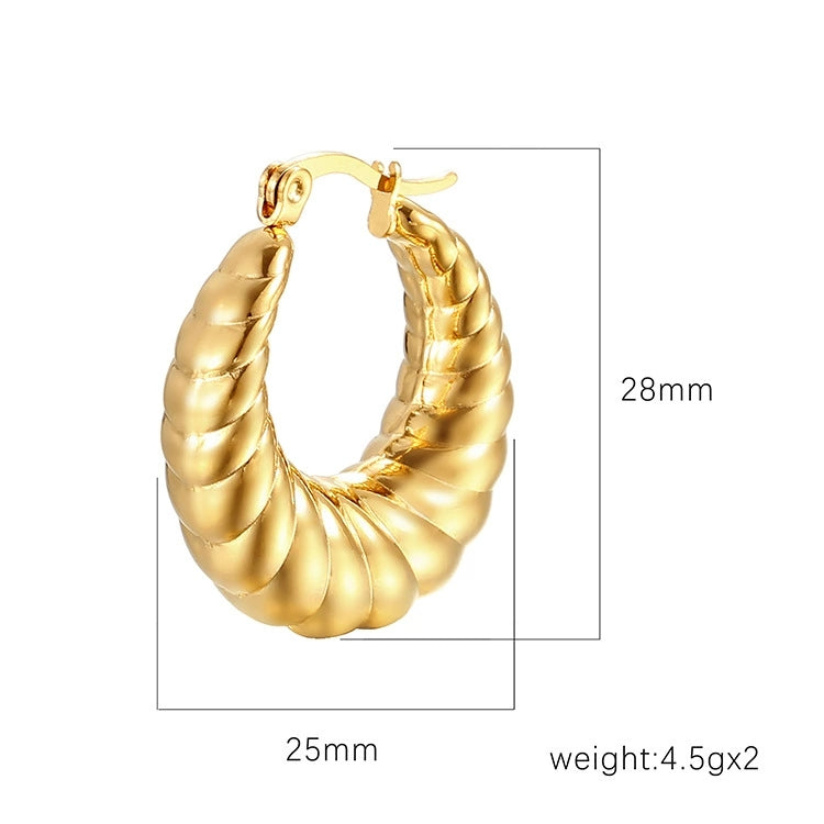 Pendientes Trenza